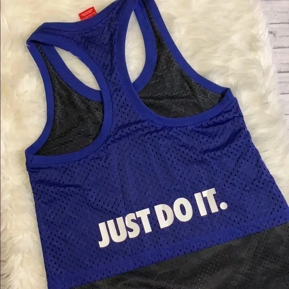 Nike ‘Just do it’ Mesh Racerback Tank Size XS